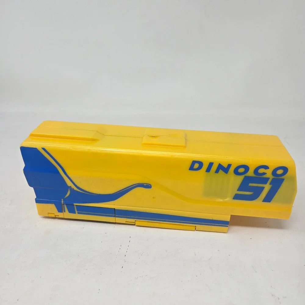 Disney Pixar Cars Dinoco 51 Cruz Ramirez Hauler Transforming Playset Yellow